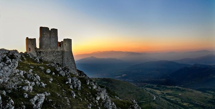 Rocca Calascio Castle, L'aquila, Italy