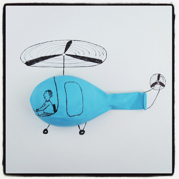 Blue Helicopter