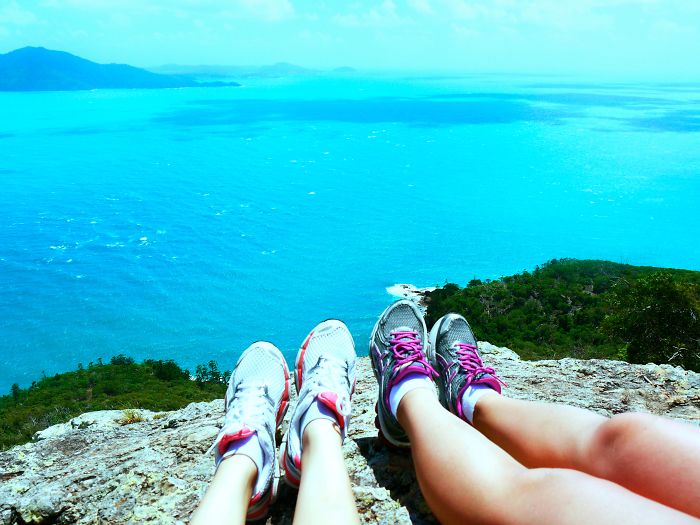 Resting At The Top Of Hamilton Island, Australia