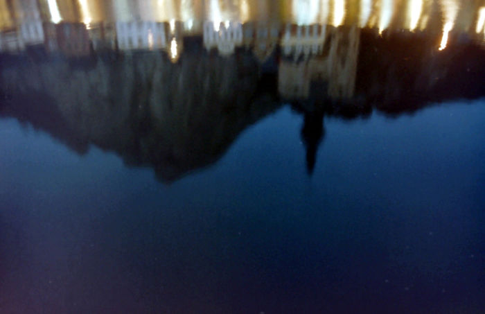 Dinant, Belgium - Night Time Reflection