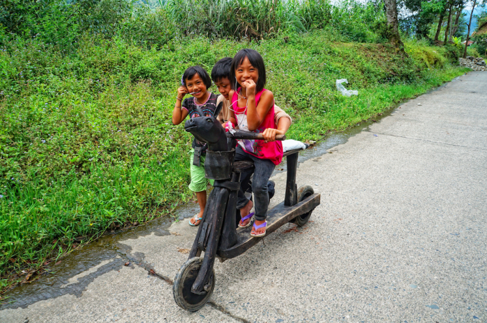 Wooden Bike, Banaue Rice Terraces, Philippines