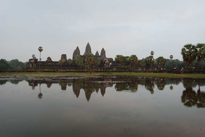Angkor Wat Temple In Siem Reap, Cambodia