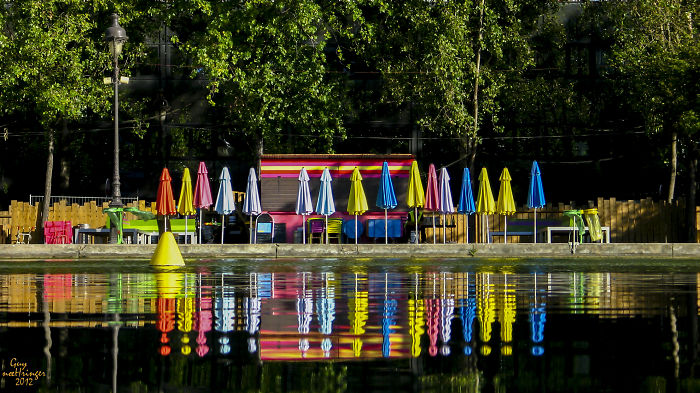 Bassin De La Villette, Paris, France