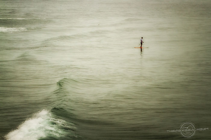 Sup'er Man On The Ocean