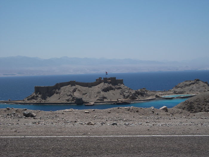 Saladin Castle, Taba, Egypt.
