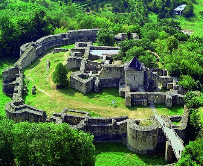 Throne Castle Of Suceava, Romania