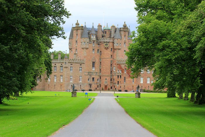 Glamis Castle, Scottland, Uk