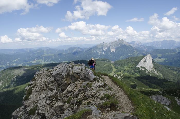 Backpacking In The Alps