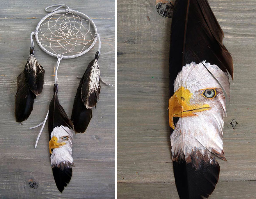 oil-acrylic-paintings-parrot-feathers-jamie-homeister-8 oil-acrylic-paintings-parrot-feathers-jamie-homeister-8