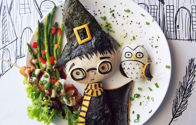 Stay-At-Home Mom Makes Creative Lunches For Her Kids, Becomes Internet Star