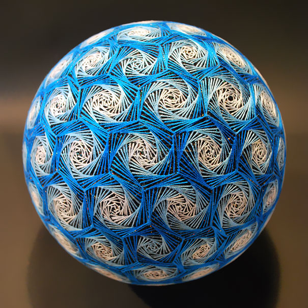 A 92-Year-Old Grandmother Creates A Spectacular Collection Of Embroidered Temari Spheres