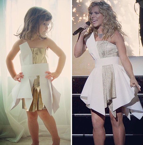 4-year-old-girl-paper-dresses-2sisters-angie-mayhem-40 4-year-old-girl-paper-dresses-2sisters-angie-mayhem-40