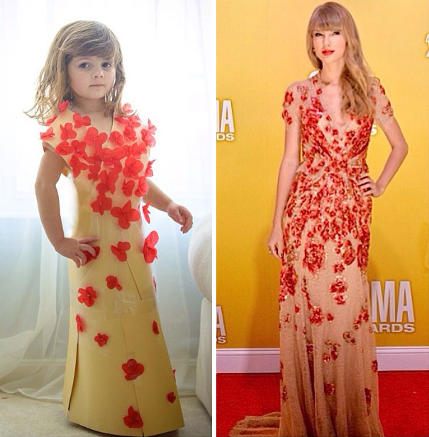 4-year-old-girl-paper-dresses-2sisters-angie-mayhem-46 4-year-old-girl-paper-dresses-2sisters-angie-mayhem-46