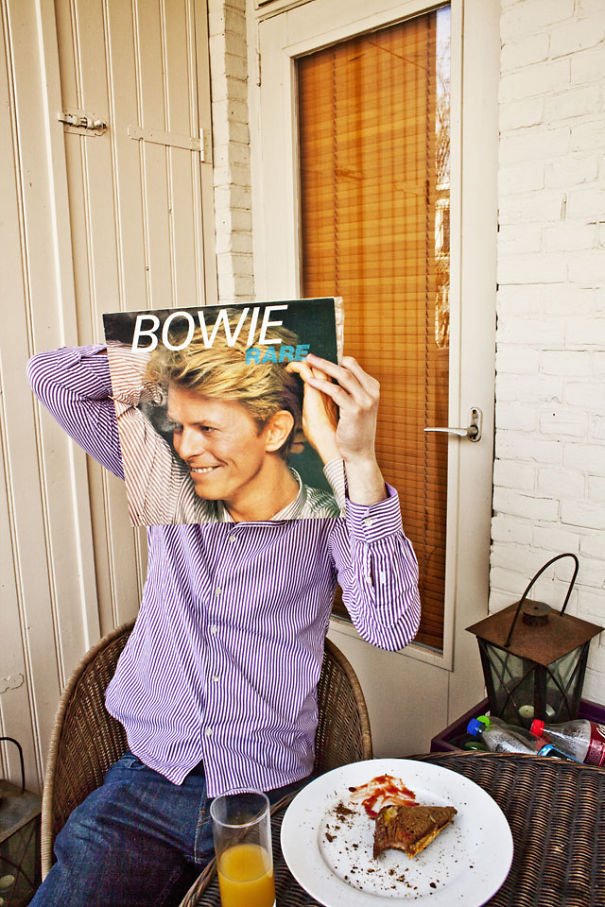 Sleeveface: Internet Trend Of People Posing With Old Vinyl Sleeves
