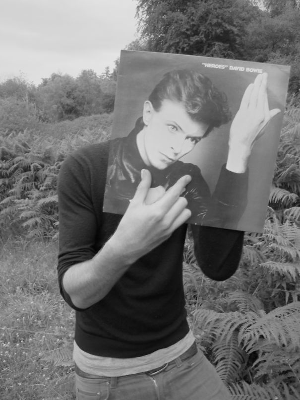 Sleeveface: Internet Trend Of People Posing With Old Vinyl Sleeves