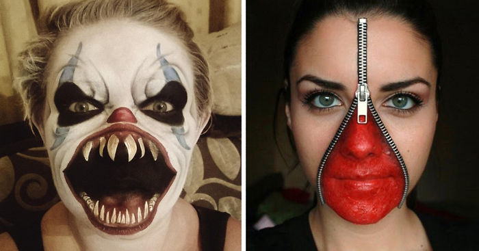 260 Of The Creepiest Halloween Makeup Ideas