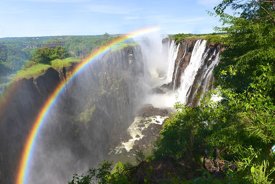 Beautiful Victoria Falls, Zambia/Zimbabwe Beautiful Victoria Falls, Zambia/Zimbabwe