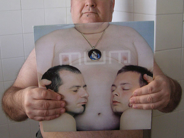 Sleeveface: Internet Trend Of People Posing With Old Vinyl Sleeves