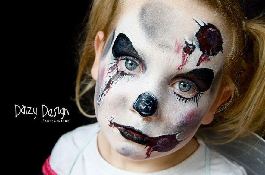 New Zealand-Based Artist Turns Her Kids' Faces Into Fantasy Creatures