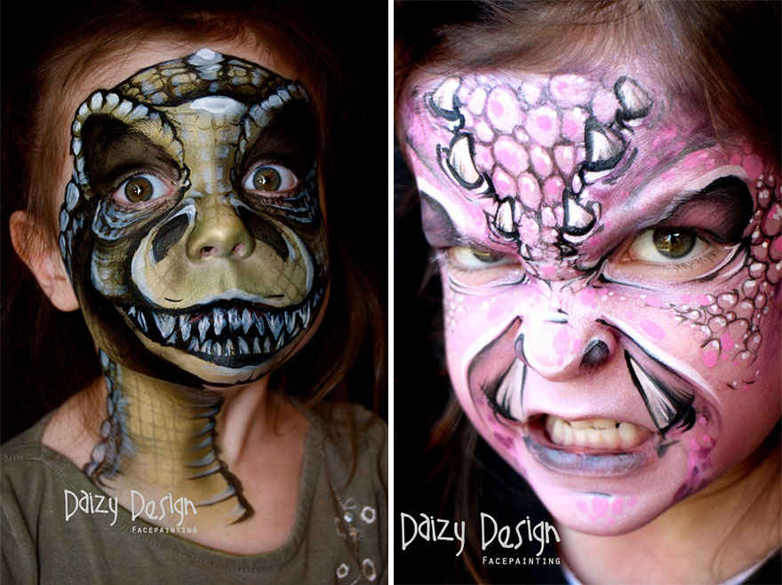 New Zealand-Based Artist Turns Her Kids' Faces Into Fantasy Creatures