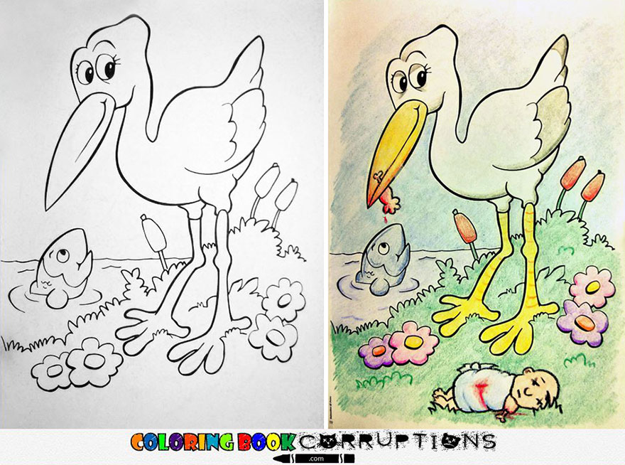 funny-children-coloring-book-corruptions-4 funny-children-coloring-book-corruptions-4