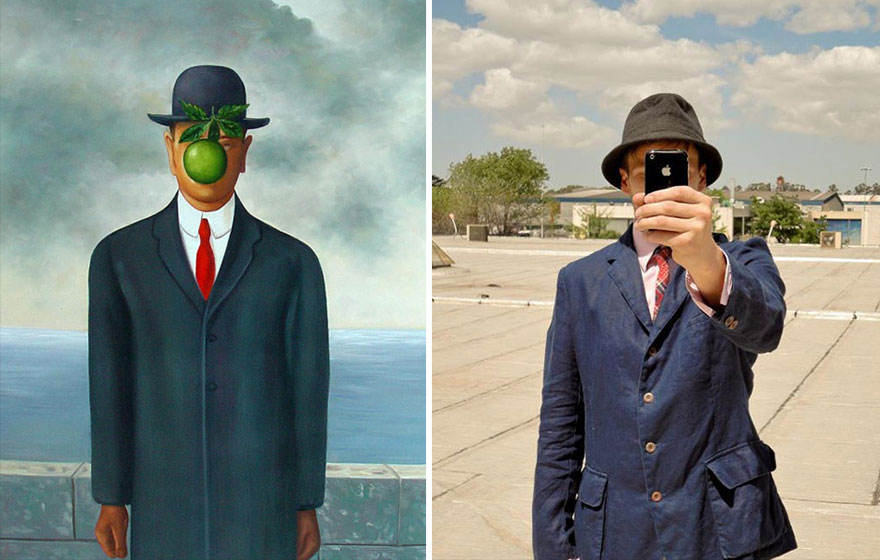 modern-photo-remakes-famous-paintings-13 modern-photo-remakes-famous-paintings-13
