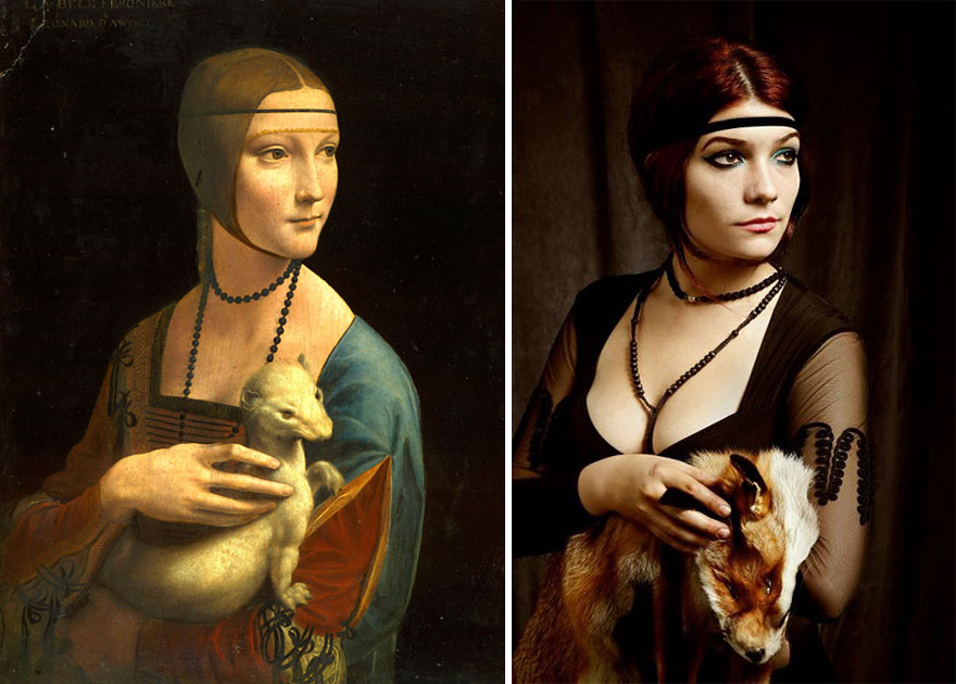 modern-photo-remakes-famous-paintings-19 modern-photo-remakes-famous-paintings-19