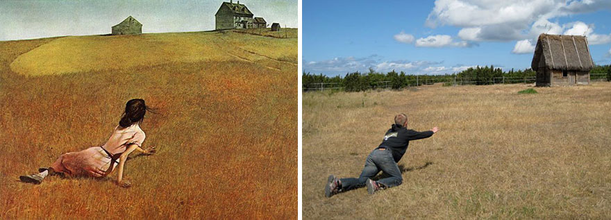 modern-photo-remakes-famous-paintings-20 modern-photo-remakes-famous-paintings-20