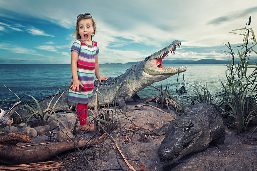 creative-dad-children-photo-manipulations-john-wilhelm-2 creative-dad-children-photo-manipulations-john-wilhelm-2