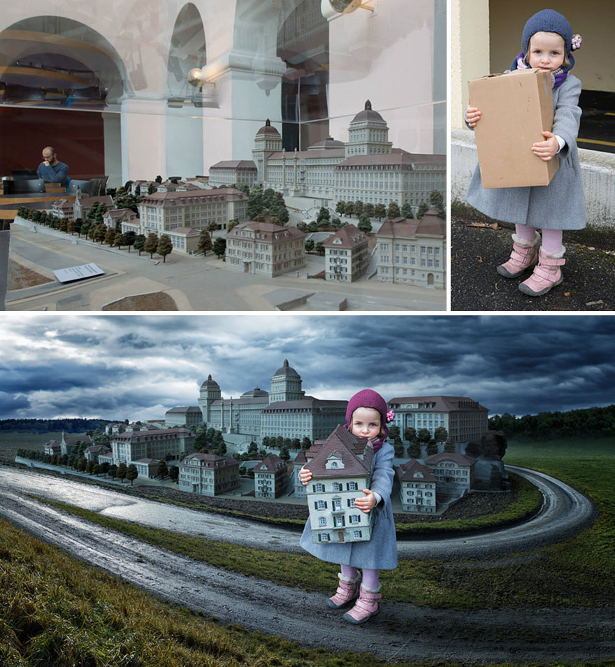 creative-dad-children-photo-manipulations-john-wilhelm-23 creative-dad-children-photo-manipulations-john-wilhelm-23