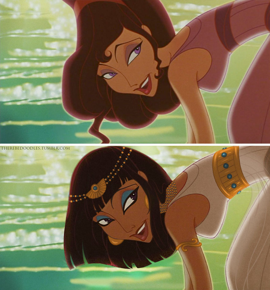 disney-princess-reimagined-different-race-let-there-be-doodles-6 disney-princess-reimagined-different-race-let-there-be-doodles-6