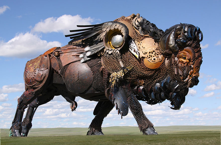 welded-scrap-metal-sculptures-john-lopez-19 welded-scrap-metal-sculptures-john-lopez-19