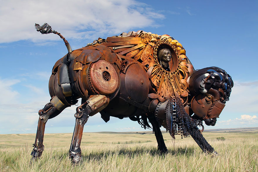 welded-scrap-metal-sculptures-john-lopez-5 welded-scrap-metal-sculptures-john-lopez-5