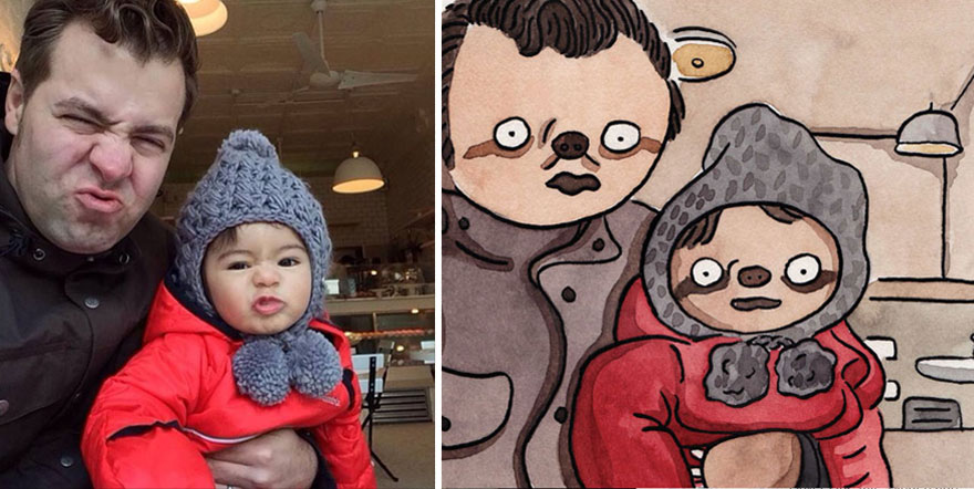 facebook-sloth-portraits-shitty-watercolour-3 facebook-sloth-portraits-shitty-watercolour-3