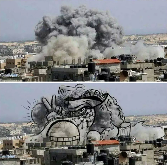 gaza-israel-rocket-strike-smoke-art-7 gaza-israel-rocket-strike-smoke-art-7