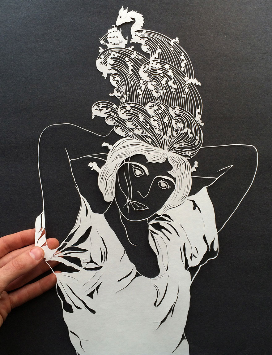delicate-cut-paper-art-illustrations-maude-white-10 delicate-cut-paper-art-illustrations-maude-white-10
