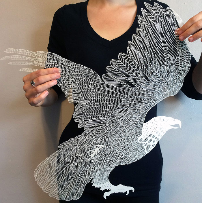 Incredibly Intricate Hand-Cut Paper Art By Maude White
