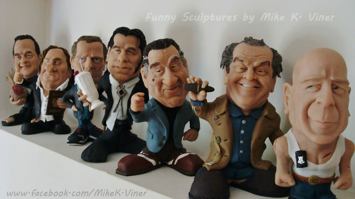 I Make Little Celebrity Sculptures Out Of Polymer Clay I Make Little Celebrity Sculptures Out Of Polymer Clay