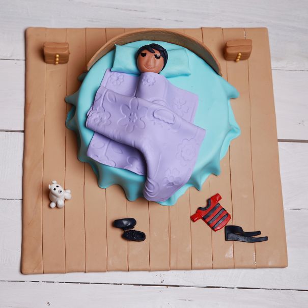 Lazy Boy Cake From Cakesutra