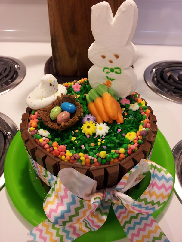 Easter Basket Cake