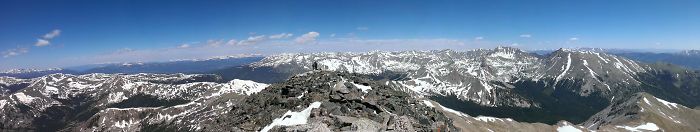 Top Up Mount Yale, Colorado