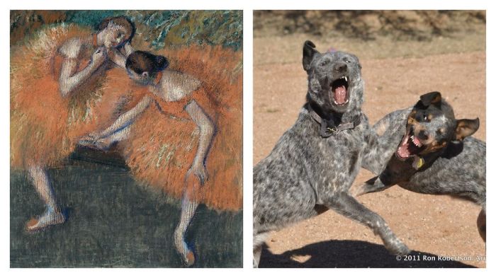 "two Dancers", Annie And Lola