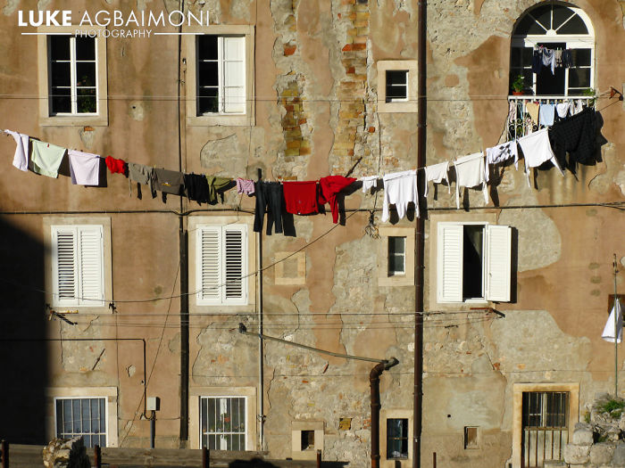 Clothesline In Dubrovnik
