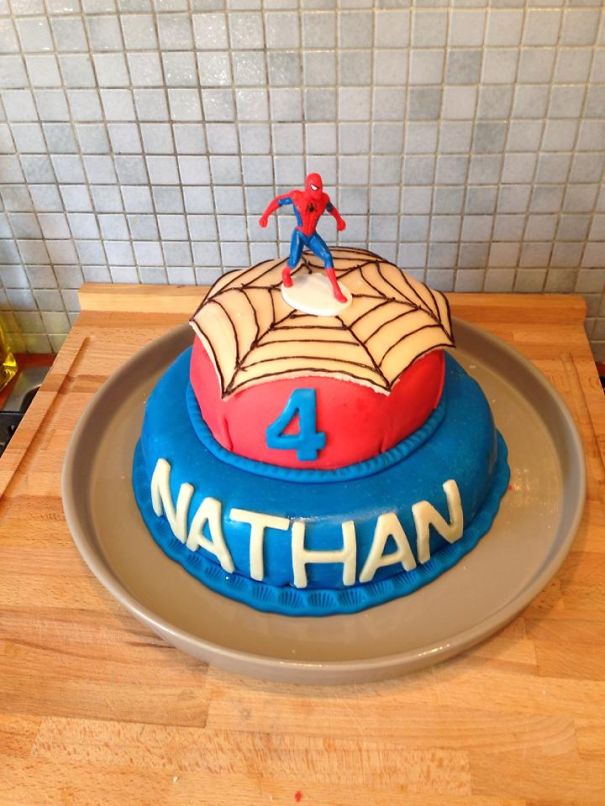 Spiderman Cake