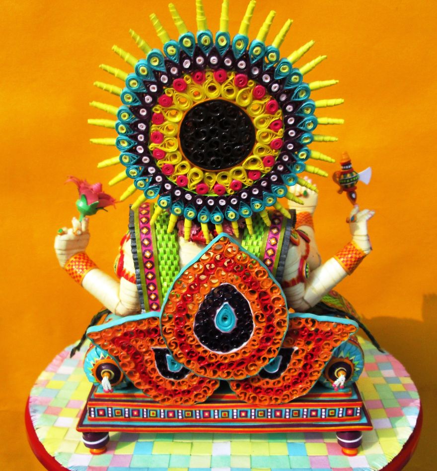 Quilled 3D Paper Statues Quilled 3D Paper Statues