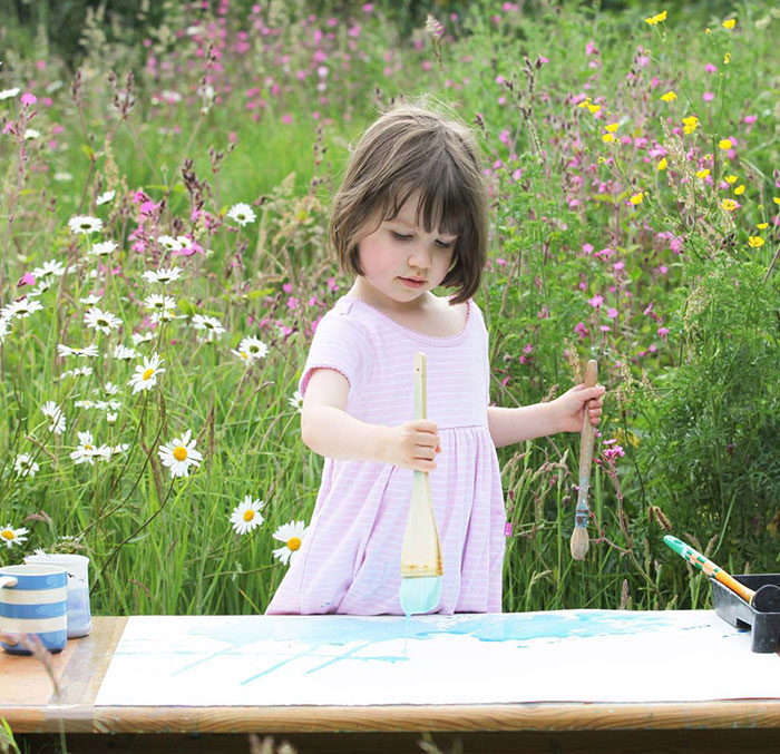 5-Year-Old With Autism Paints Stunning Masterpieces