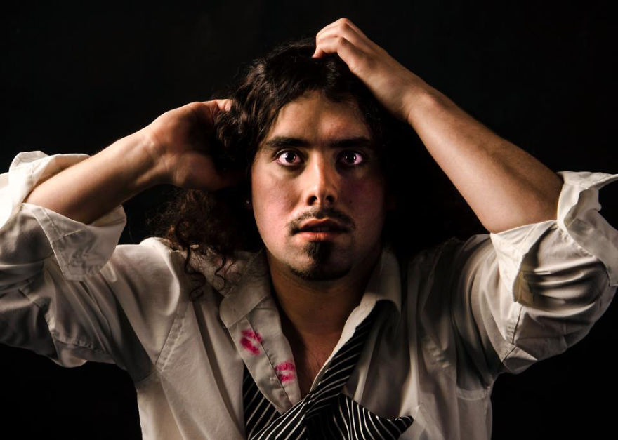 Re-creating Gustave Courbet's 'the Desperate Man'