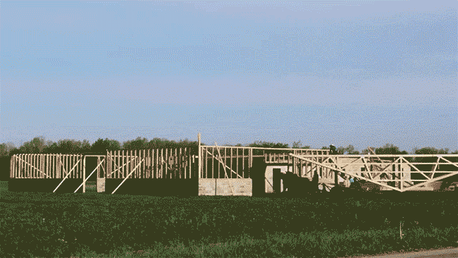 Mesmerizing Timelapse Shows How The Amish Build A Barn In Less Than 10 Hours