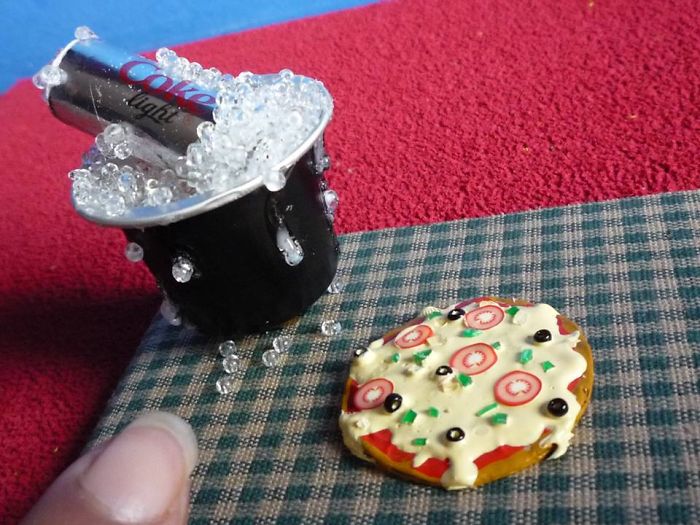 Miniature Stories On A Coffee Capsule