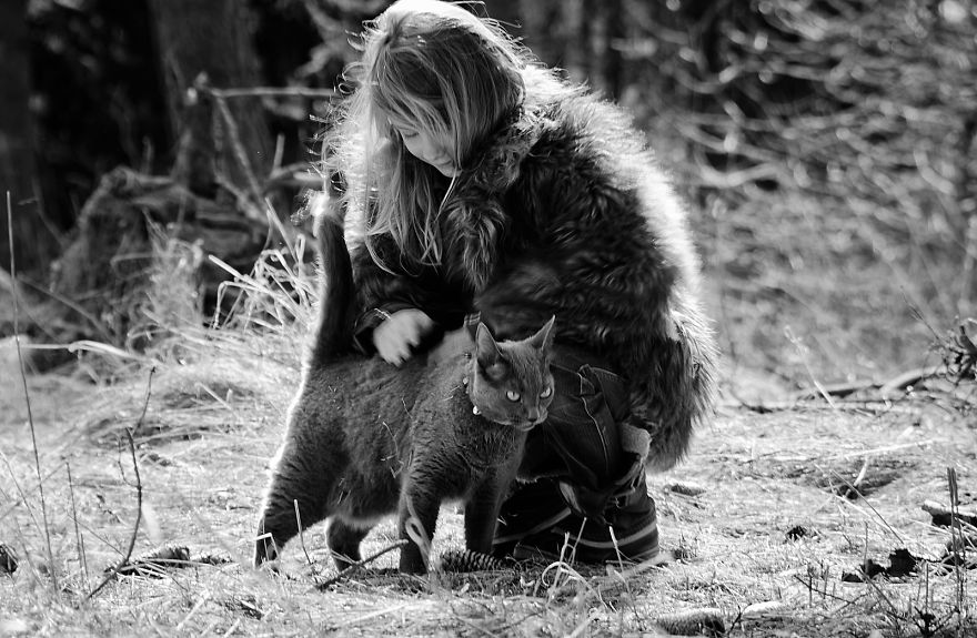 Alva And Asta (before They Started To Play Hide And Seek)